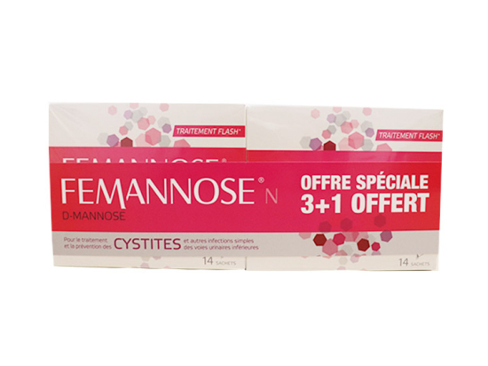 Femannose N 3+1 OFFERT - 4 x 14 sachets