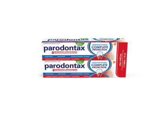 Parodontax Dentifrice Complete Protection Fraîcheur - 2 x 75ml