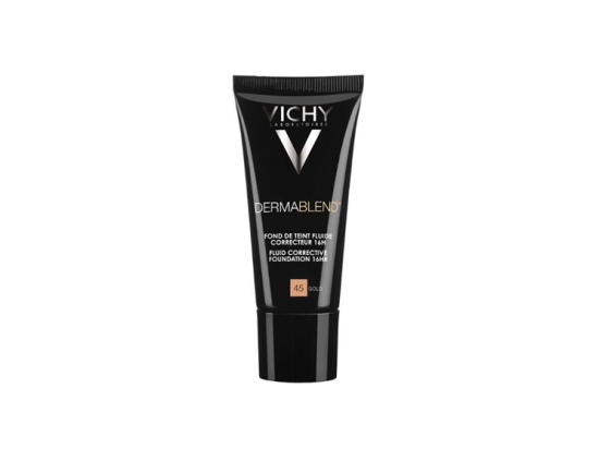 Vichy Dermablend Fond de teint fluide Correcteur 16h Teinte 45 Gold - 30ml