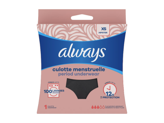 Culotte menstruelle lavable taille XS 36 /38