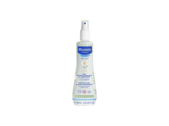 Mustela Eau Rafraichissante et Coiffante Bébé - 200ml