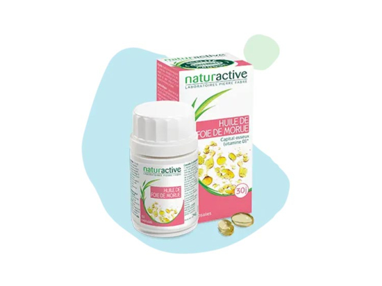 Naturactive Huile de foie de morue -  60 capsules