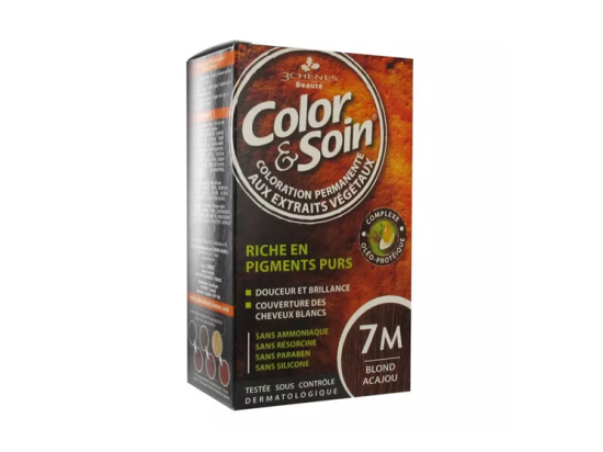 Color & Soin Coloration 7M - Blond Acajou