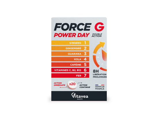 Force G Power Day - 20 comprimés