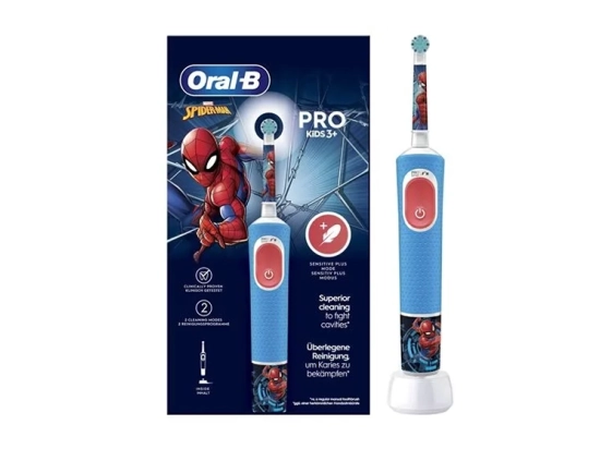 Pro Kids3+ Brosse à dents électrique Spiderman - 1 brosse