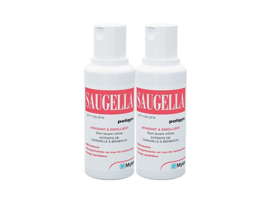 Saugella Poligyn Soin Lavant intime - 2 x 250 ml