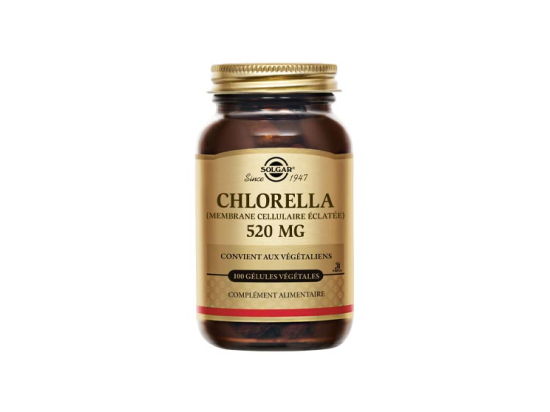 Solgar Chlorella FP 520 mg - 100 gélules