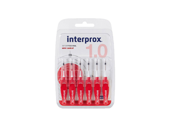 Interprox Mini Conique Brossettes Interdentaires 1,0mm - 6 brossettes