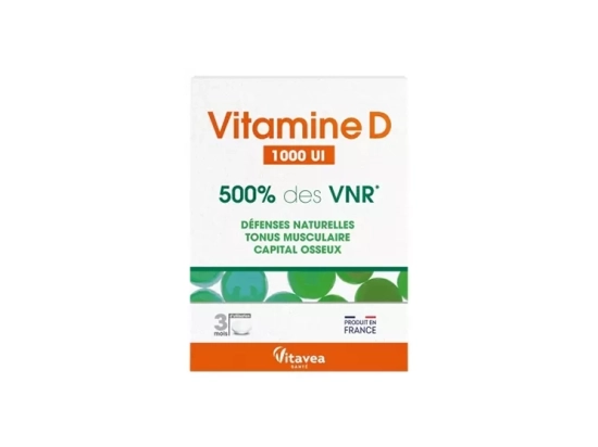 Vitamine D 1000UI - 90 comprimés