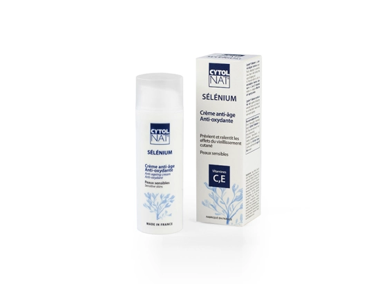 Cytolnat selenium crème de soin dermatologique anti-âge - 50ml