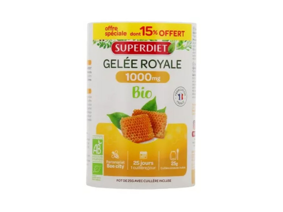 Gelée Royale Bio - 25g dont 15% offert