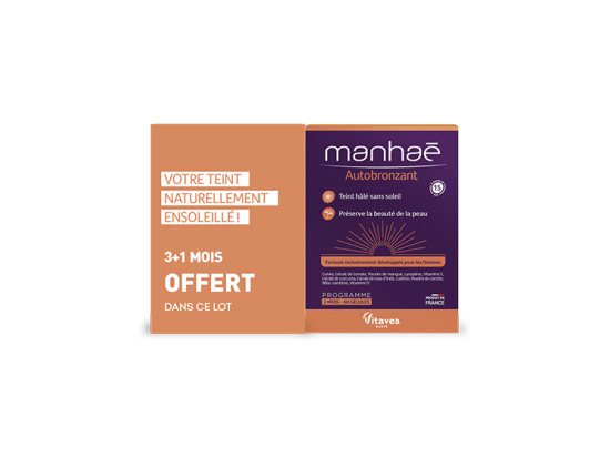 Manhaé Autobronzant - 2x60 gélules