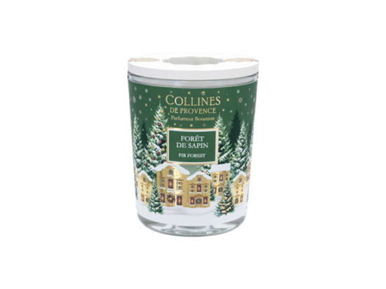 Bougie Parfumée de Noël  Forêt de Sapin - 180g