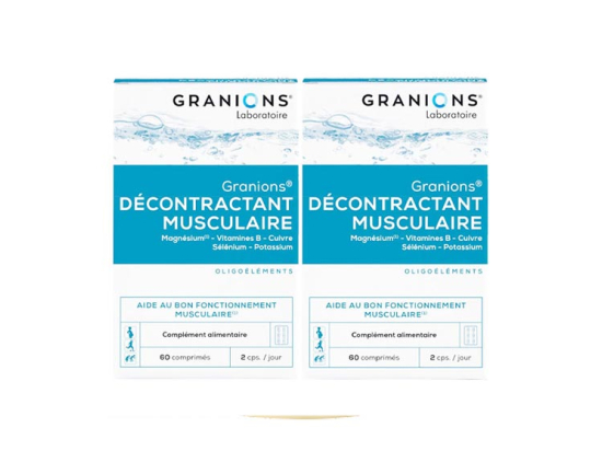 Granions Décontractant musculaire - 2x60 capsules