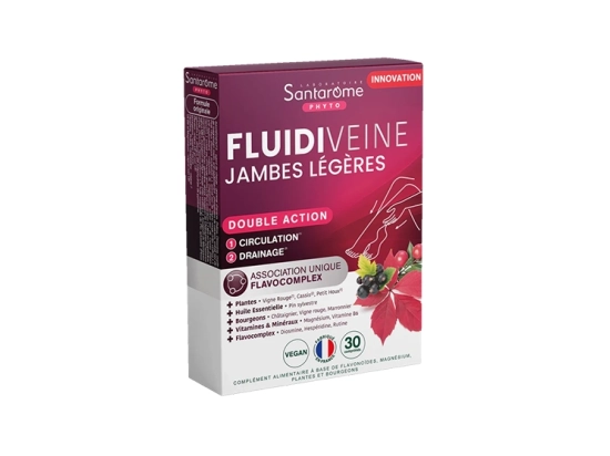 Fluidiveine Jambes Légères - 30 comprimés