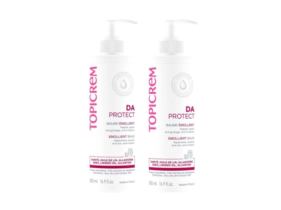 Topicrem DA Protect Baume Emollient - 2x500ml