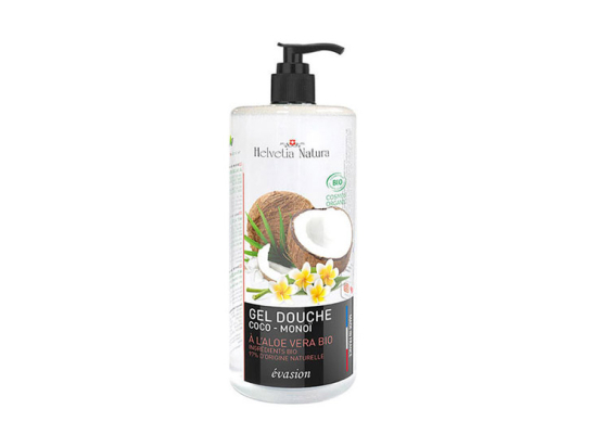 Helvetia Natura Gel douche Coco Monoï BIO - 1L