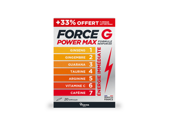 Force G Power Max - 20 ampoules