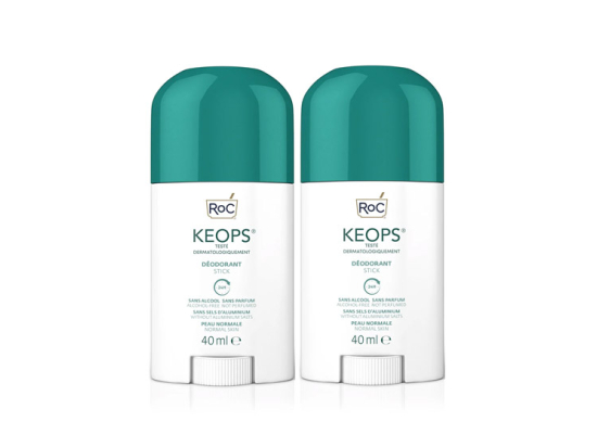 RoC Keops Déodorant en Stick 24h - 2x40g