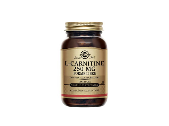 Solgar L-Carnitine 250mg - 90 gélules végétales