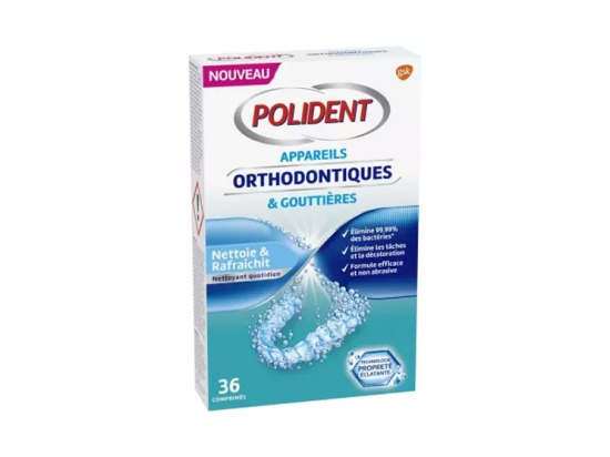 Nettoyant Appareils Orthodontiques et Gouttières - 36 comprimés