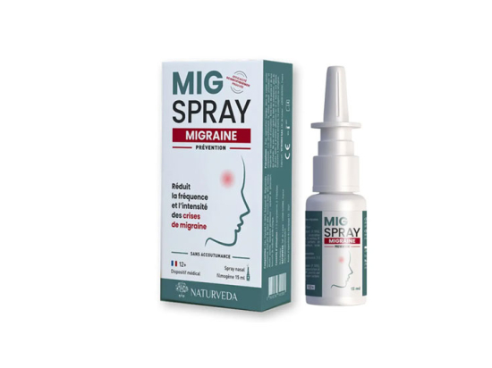 Naturveda Mig Spray - 15ml