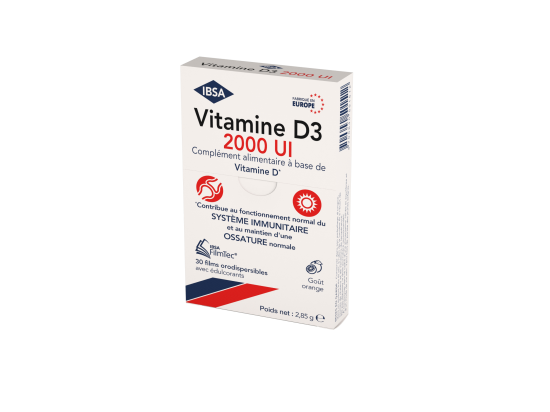 IBSA Vitamine D3 FilmTec 2000 UI - 30 films orodispersibles