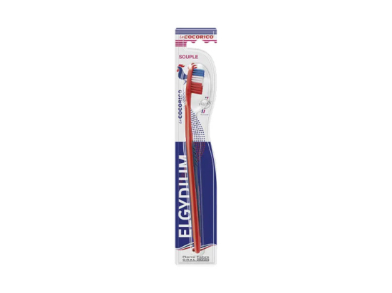 Elgydium La Cocorico Brosse à dents française - Souple