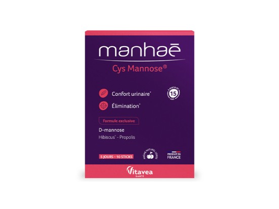 Manhaé Cys Mannose - 10 sticks