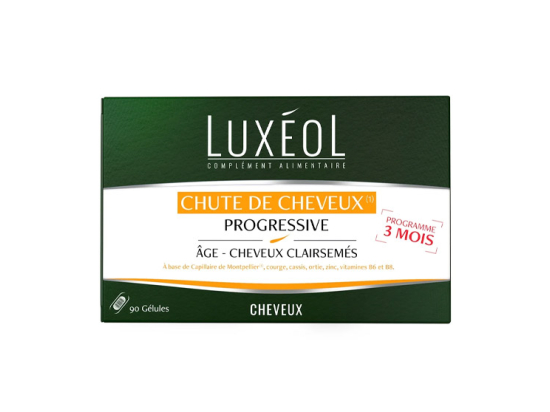 Chute de cheveux progressive - 90 gélules