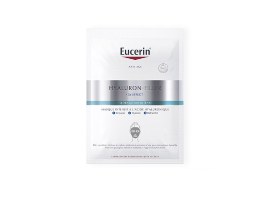 Eucerin Hyaluron-Filler + 3x Effect Masque intensif à l'acide hyaluronique - 1 masque