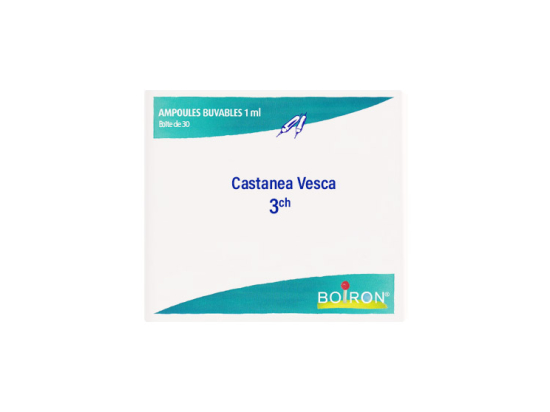 Boiron Castanea Vesca 3CH Ampoules buvables - 30 ampoules