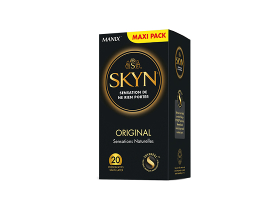 Manix Skyn original - 20 préservatifs sans latex