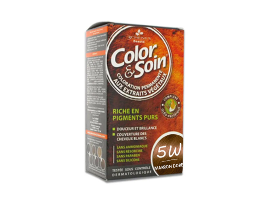 COLORampSOIN SHP COL 05W-MARRON DORE