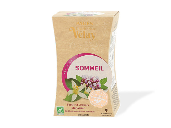 Pagès Infusion Sommeil BIO - 20 sachets