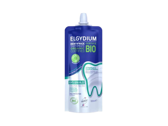 Elgydium Dentifrice Dents Sensibles Eco-Conçu BIO - 100ml