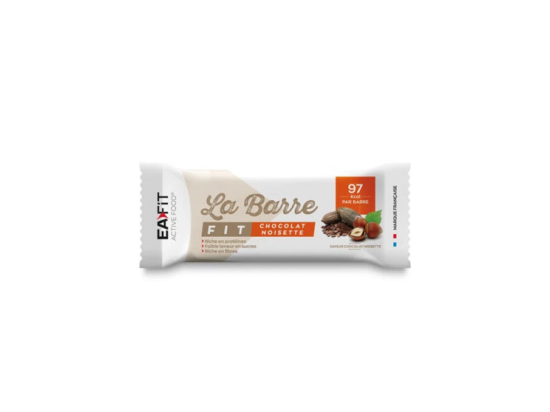 Barre Fit chocolat noisette 28g