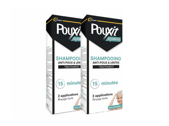 Pouxit Shampoing 2 en 1 Anti-Poux et Lentes - 2x200ml