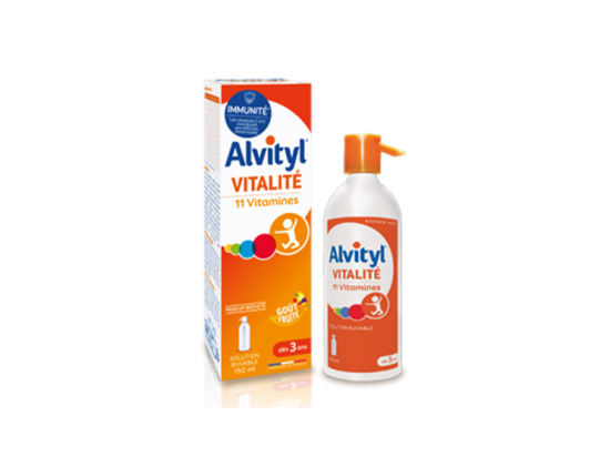 Alvityl Vitalité Solution Buvable Multivitaminée - 150 ml