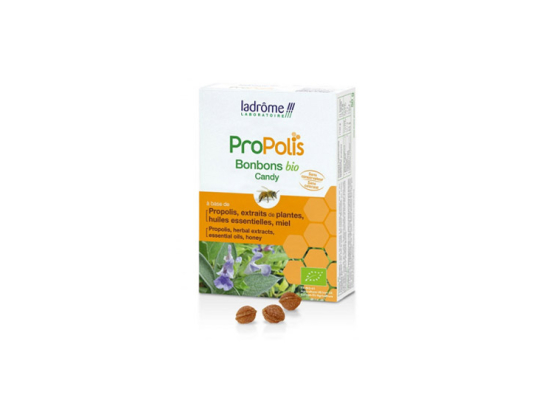 Ladrôme Bonbons BIO à la propolis - 50g