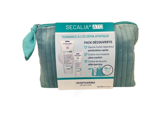 Pack Découverte Gamme Secalia Tendance à l'eczéma atopique - 3 Produits et une Trousse OFFERTE