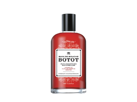 Botot Bain de Bouche Canelle, Clou de girofle, Menthe - 250ml