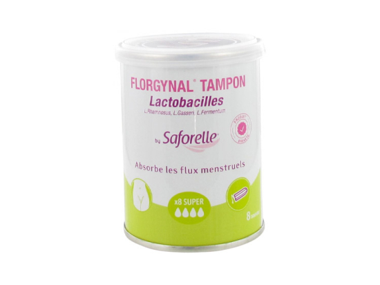 Florgynal Tampon Sans Applicateur Super - 8 tampons