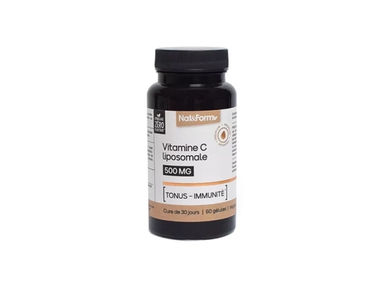 Nutraceutiques Vitamine C Liposomale 500g - 60 gélules