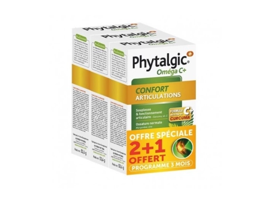 Phytalgic Oméga C+ Confort Articulaire - 3x60 capsules