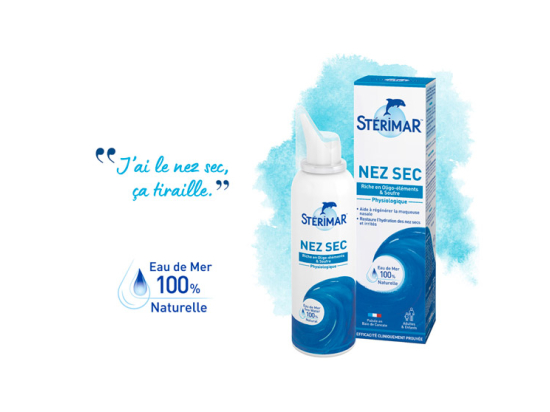 Spray nasal eau de mer - Nez sec - 50ml