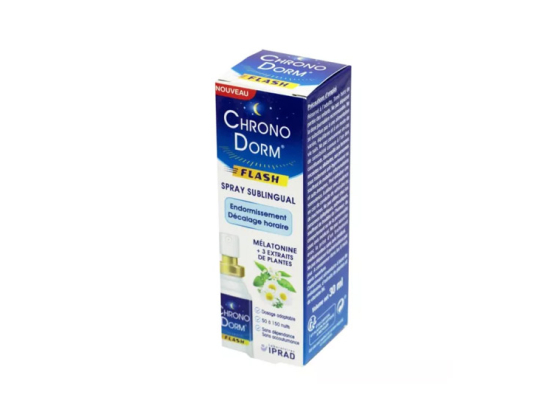 Chronodorm Spray Sublingual Endormissement et Décalage horaire - 30ml