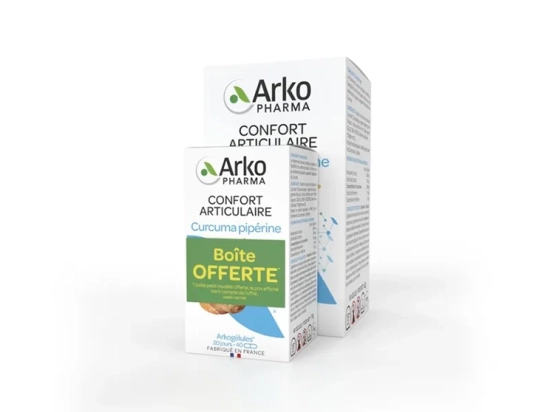 Arkogélules Confort Articulaire Curcuma pipérine - 120+40 gélules