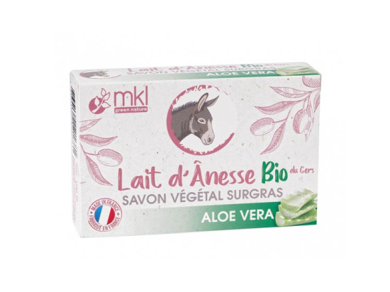 MKL Savon Lait d'ânesse Aloé Vera BIO - 100g