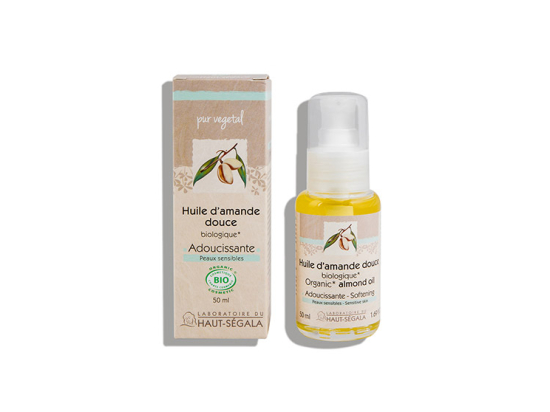 Haut-Ségala Huile Végétale d'Amande douce BIO - 50ml